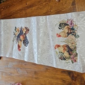 Fabric Tablerunners Roosters